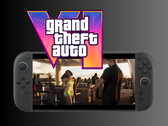 Gra GTA 6 na makiecie Switch 2 (źródło obrazu: Nintendo of America, Rockstar Games z poprawkami)