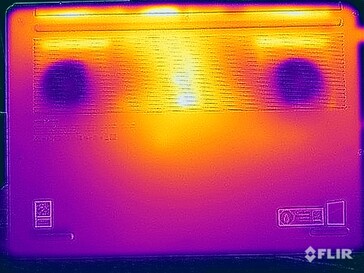 Test naprężeń temperatury powierzchni (spód)