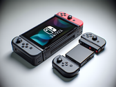 Nieoficjalny render Nintendo Switch 2 Joy-Cons (źródło obrazu: wygenerowano przy użyciu DALL-E 3)