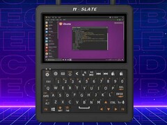 Pi Slate posiada baterię, klawiaturę i ekran dotykowy