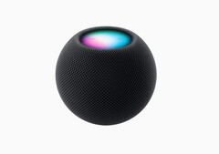 HomePod mini w kolorze Midnight wygląda odrobinę ciemniej niż wariant Space Grey. (Źródło zdjęcia: Apple)