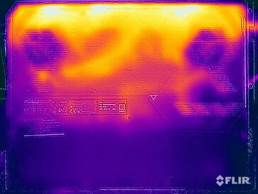 Temperatury powierzchni: Dno