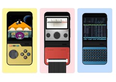 Mecha Comet: Modułowy handheld z systemem Linux (Źródło obrazu: Mecha Systems Inc.)