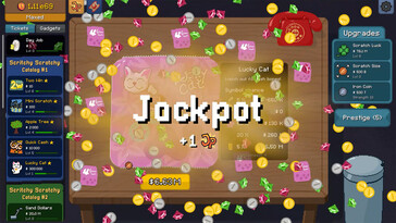 Na zdjęciu: Zrzut ekranu z gry Scritchy Scratchy.