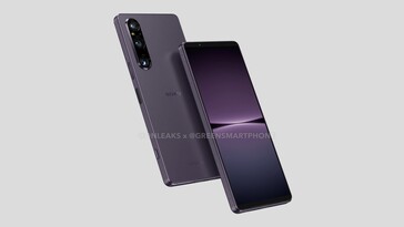 Xperia 1 V (źródło obrazu: GreenSmartphones/@OnLeaks)