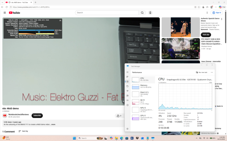 Perfekcyjne odtwarzanie wideo 4K60 z akceleracją GPU i dokładnie zerową liczbą zarejestrowanych pominiętych klatek