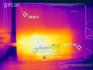 Test warunków skrajnych temperatury dolnej strony