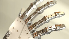 Robot humanoidalny 1X NEO wykorzystuje ręce o 22 stopniach swobody do autonomicznego wykonywania prac domowych. (Źródło zdjęcia: 1x)