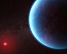 Artystyczny render koncepcyjny egzoplanety K2-18b (źródło: NASA)