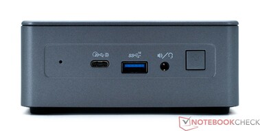 Przód: USB4, USB 3.2 Gen 2, włączanie zasilania