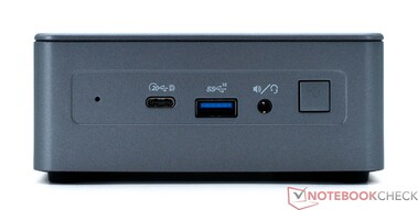 Przód: USB4, USB 3.2 Gen 2, włączanie zasilania