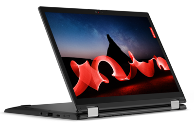Lenovo ThinkPad L13 Yoga Gen 4 - Thunder Black. (Źródło obrazu: Lenovo)