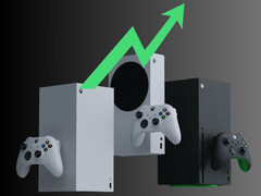 Wzrost sprzedaży konsol Xbox w kwietniu 2025 r. (Źródło obrazu: Microsoft Gaming z poprawkami)