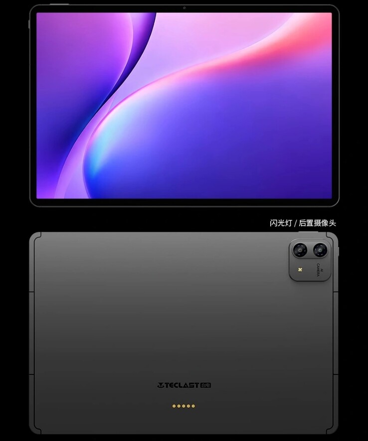 Tablet Teclast T70 Pro charakteryzuje się minimalistyczną, pozbawioną zbędnych elementów stylistyką.