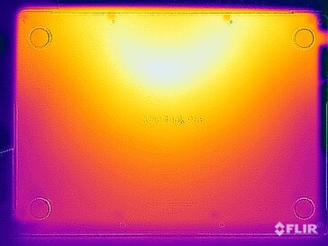 Badanie naprężenia temperaturowego powierzchni (strona dolna)