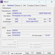 Płyta główna CPU-Z