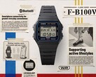 Nowe zegarki Casio z serii F-B100W łączą w sobie funkcję Bluetooth i licznik kroków z klasycznym wzorem modelu F-91W
