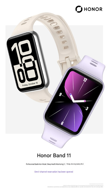 Zapowiedź „Honor Band 11” (tłumaczenie maszynowe)