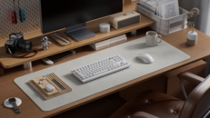 Bezprzewodowa klawiatura mechaniczna Keychron V3 Ultra w kolorze białym (źródło zdjęcia: Keychron)