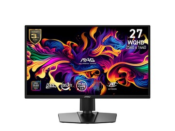 Monitor MSI MAG 272QP X24 QD-OLED. (Źródło obrazu: MSI)