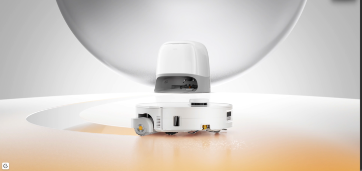 Robot odkurzający i mop Roborock Qrevo Curv 2 Flow. (Źródło zdjęcia: Roborock)