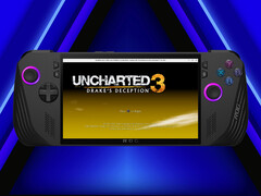 Wersja 0.9.0 jest już dostępna do pobrania. Na zdjęciu: ROG Ally X z uruchomionym emulatorem PS4. (Źródło zdjęcia: Sony, Asus i ShadPS4 - edytowane)