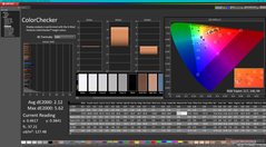 ColorChecker przed kalibracją