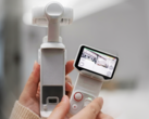 Insta360 Luna Ultra posiada odłączany pilot z ekranem dotykowym.