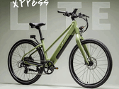Rower elektryczny Lectric XPress Lite w kolorze sosnowej zieleni