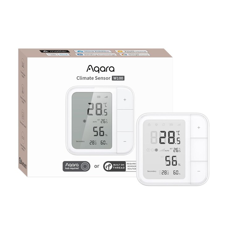 Czujnik klimatu Aqara W100. (Źródło zdjęcia: Aqara)
