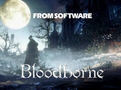 Pokazano baner Bloodborne z logo FromSoftware