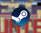 Zrzut ekranu ze zwiastuna gry z nałożonym logo Steam.