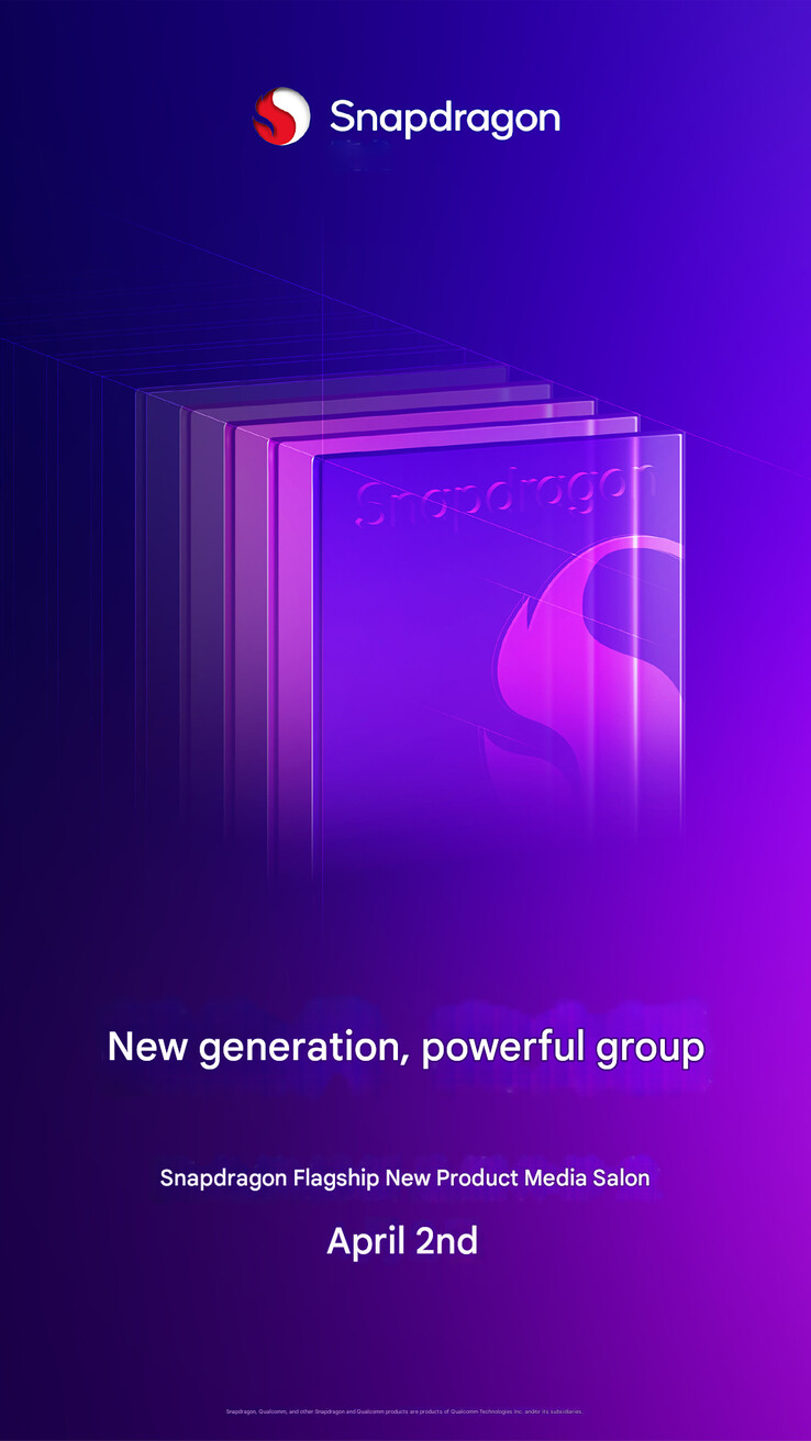 Plakat zwiastujący ogłoszenie (źródło obrazu: Qualcomm - tłumaczenie maszynowe)
