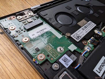 Gniazdo WWAN jest puste i bez anteny, jeśli nie jest skonfigurowane z 4G lub 5G