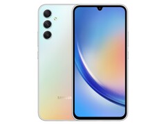 Samsung Galaxy A34 Silver (Źródło obrazu: Samsung Newsroom)