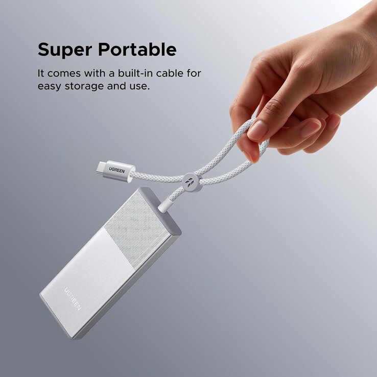 Wbudowany w obudowę kabel USB