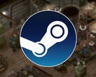 Obraz przedstawiający logo Steam i grę The Pale Beyond, teraz o 80% taniej.