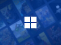 Windows 11 wciąż dominuje na liście. Na zdjęciu: Logo Windows 11 na tle Steam.