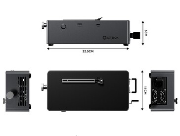 G-Dock oferuje USB typu C i OCuLink (źródło obrazu: Gtbox)