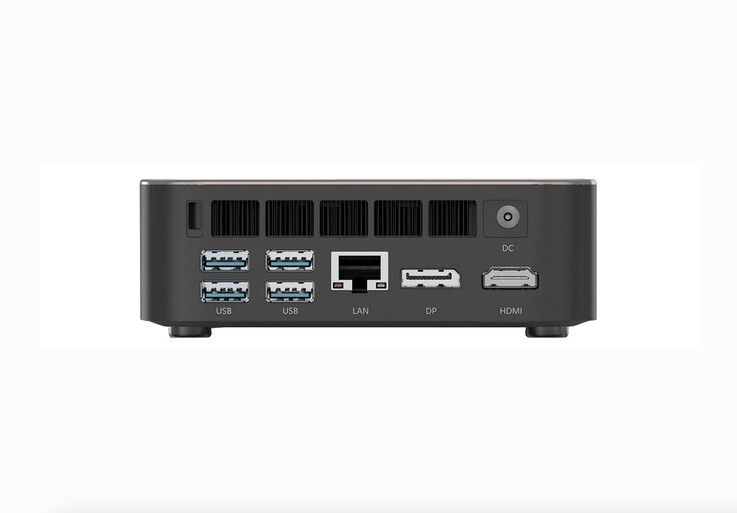 Mini komputer Links LC7530 wyposażony jest w bogaty zestaw portów, w tym sześć portów USB 3.2 typu A.