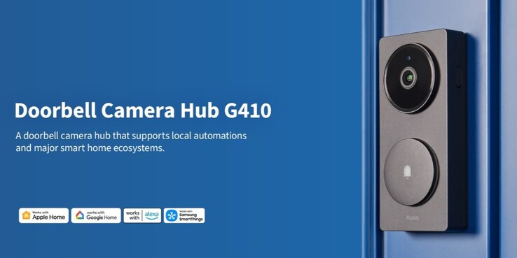 Aqara Camera Doorbell Hub G410. (Źródło obrazu: Aqara)