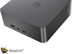 Nowa konfiguracja modelu EQi13 jest wyposażona w 16 GB pamięci RAM i kosztuje 499 dolarów. Na zdjęciu: zdjęcie promocyjne przedstawiające przód mini komputera.