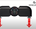 Soundbar GS-SP1 Grand Speaker firmy Doshisha pomaga seniorom lepiej słyszeć programy telewizyjne bez zwiększania głośności. (Źródło zdjęcia: Doshisha)