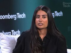 Zrzut ekranu z wypowiedzi dyrektora generalnego Xbox Asha Sharmy dla Bloomberga