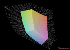 vs. Adobe RGB: 42,1% pokrycia