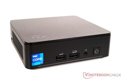 NUC 13 Pro wykorzystuje procesory Raptor Lake-P o mocy 64 W PL2. (Źródło obrazu: NotebookCheck)