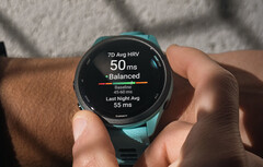 Forerunner 265 zyskał w najnowszej aktualizacji tyle samo nowych funkcji, co poprawek błędów. (Źródło zdjęcia: Garmin)