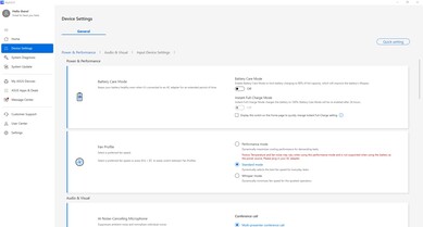 MyAsus - Oprogramowanie
