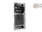 S23 Ultra, w trakcie obrazowania. (Źródło: iFixit via YouTube)