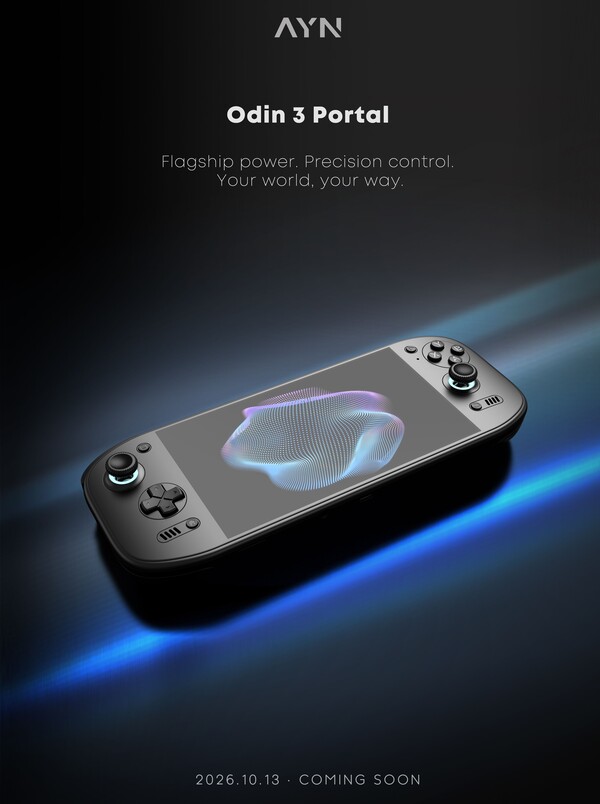 Ayn Odin 3 Portal ma konstrukcję podobną do konstrukcji Odin 2 Portal.